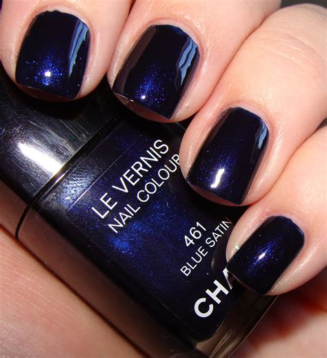 chanel blue satin nail polish|chanel nail polish colour chart.